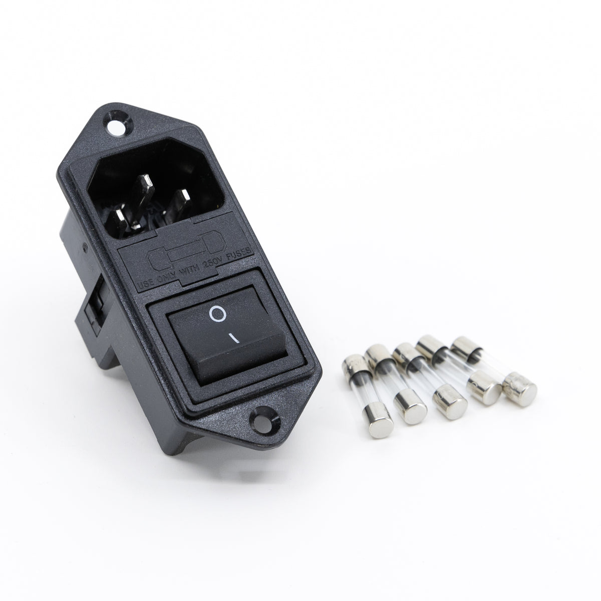 LM62516KIT - 110v Power Inlet with Fuses